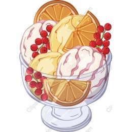 Delicious Ice Cream Sundae