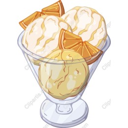 Refreshing Ice Cream Sundae
