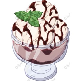 Delicious Ice Cream Sundae