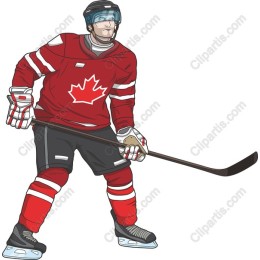Hockey Player - Canadian Pride