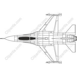 Fighter Jet Top-Down