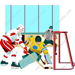 Ice Hockey Action