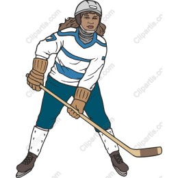 Female Ice Hockey Player