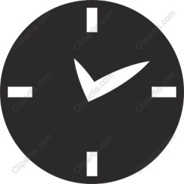 Modern Clock Icon