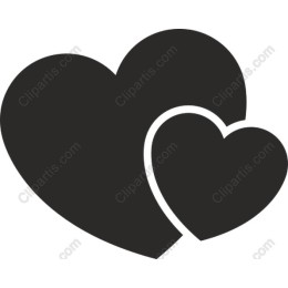 Elegant Two Heart