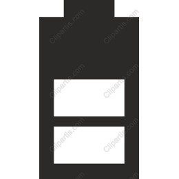 Minimalist Battery Icon