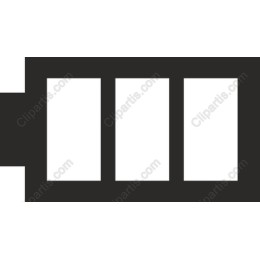 Sleek Battery Icon