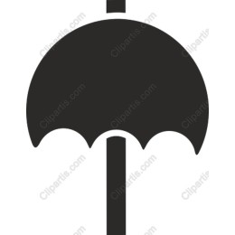 Minimalist Black Umbrella