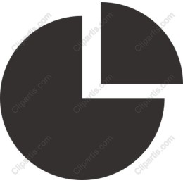 Sleek Pie Chart Icon