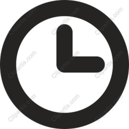 Modern Clock Icon