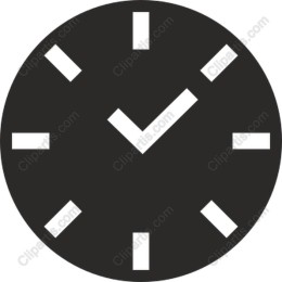 Modern Clock Icon