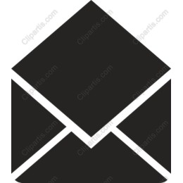 Stylish Envelope Icon