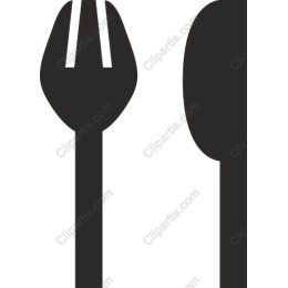 Modern Fork and Spoon