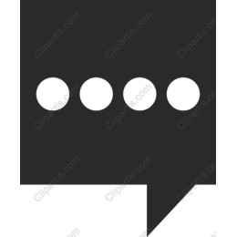 Modern Speech Bubble