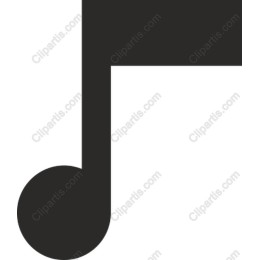 Stylish Music Note