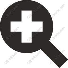 Magnifying Glass with Plus Symbol