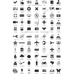 Comprehensive Icon Set for Enhanced Visual Communication