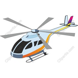 Vibrant Helicopter