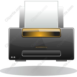 Stylish Black Printer