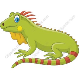 Cartoon Iguana