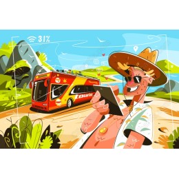 Cheerful Traveler