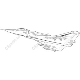 Sleek Fighter Jet