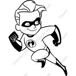 Energetic Kid Superhero