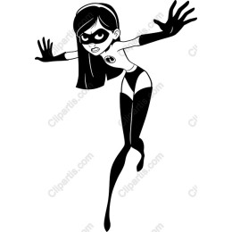 Dynamic Superheroine