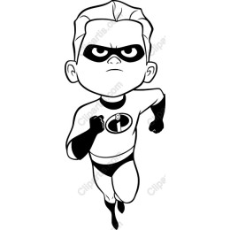 Dynamic Superhero Child