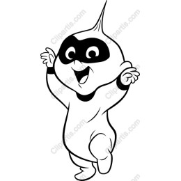 Cheerful Cartoon Baby