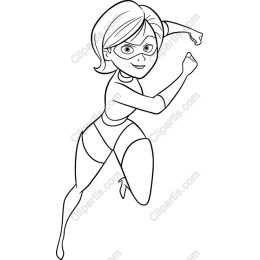 Dynamic Superheroine