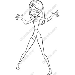 Empowering Female Superhero