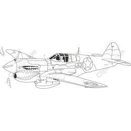 Vintage Fighter Plane