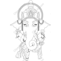 Elegant Lord Ganesha