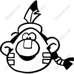 Cheerful Cartoon Character