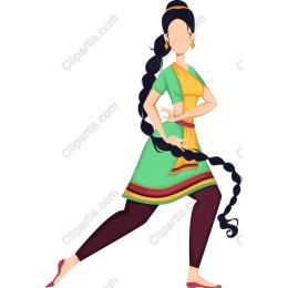 Elegant Woman in Traditional Attire