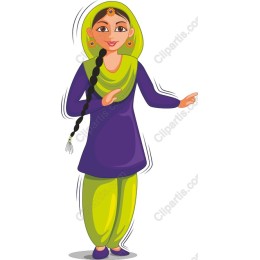 Vibrant Traditional Woman
