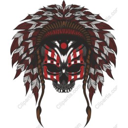 Tribal Skull Headdress