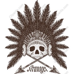 Skull and Feather Headdress
