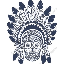 Feathered Skull