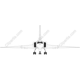 Front View Aircraft