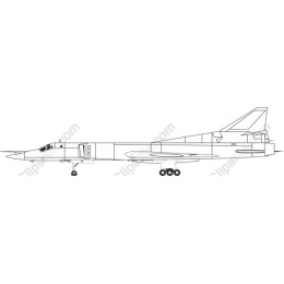 Supersonic Bomber Aircraft