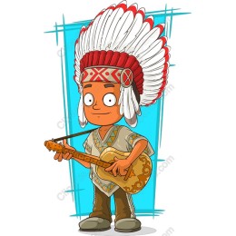 Joyful Young Musician