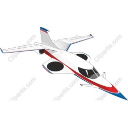 Sleek Private Jet