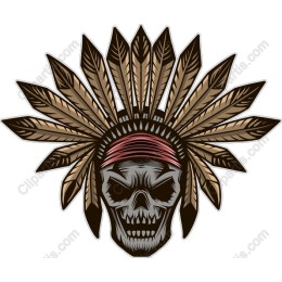 Native Spirit Skull
