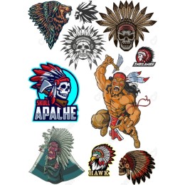 Apache Warrior and Tribal Set