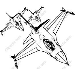 Dynamic Fighter Jet