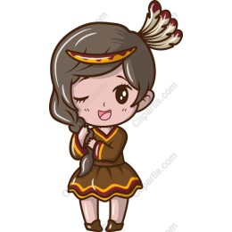 Whimsical Traditional Girl