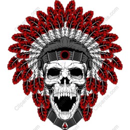 Fierce Skull Headdress