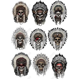 Skull Headdress Set